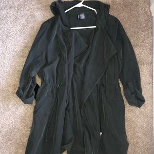 HM army green utility jacket